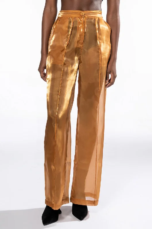 women's sophisticated pantsSUN KISSED SHIMMER TROUSER