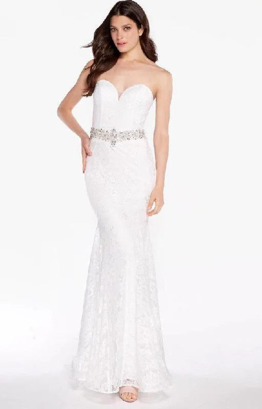 Formal Dress for Large WeddingsAlyce Paris 1305 - Embellished Lace Mermaid Gown