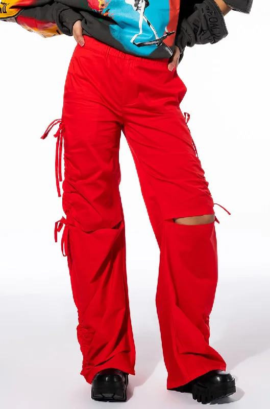 women's timeless pantsWALK OF SHAME CINCHED TIE PANTS