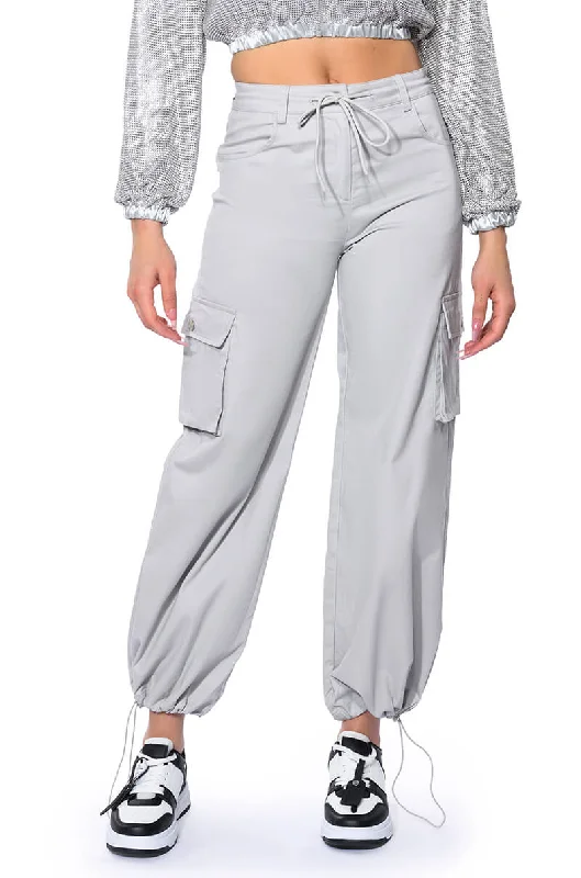 women's mini pantsVENENO WIDE LEG CARGO PANTS