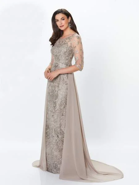 Formal Dress for Indoor WeddingsMontage by Mon Cheri - 119940SC Embellished Lace Two-Piece Gown