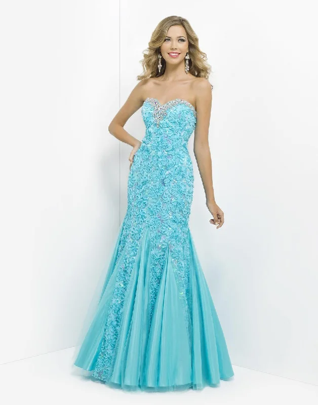 Formal Dress for Polo MatchesBlush by Alexia Designs - 9582SC Strapless Crystal Embellished Gown