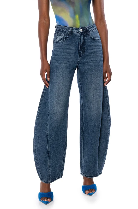 women's summer pantsGENIE WIDE LEG JEANS