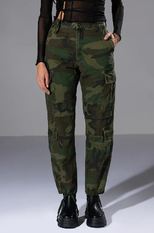 women's chiffon pantsTHE ULTIMATE CINCHED ANKLE CARGO PANT