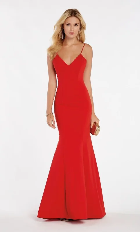 Formal Dress for Emmy AwardsAlyce Paris - 60293 Sleeveless V Neck Jersey Mermaid Gown - 1 pc Royal in Size 2 Available