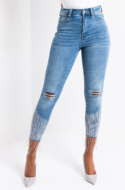 women's sophisticated pantsSEXY DENIM HIGH RISE DENIM