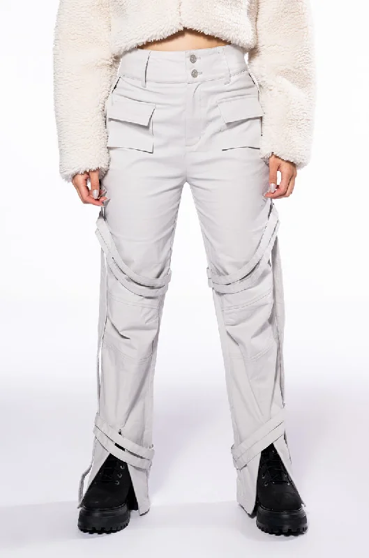 women's fall pantsMIA CARGO PANT WITH TIES