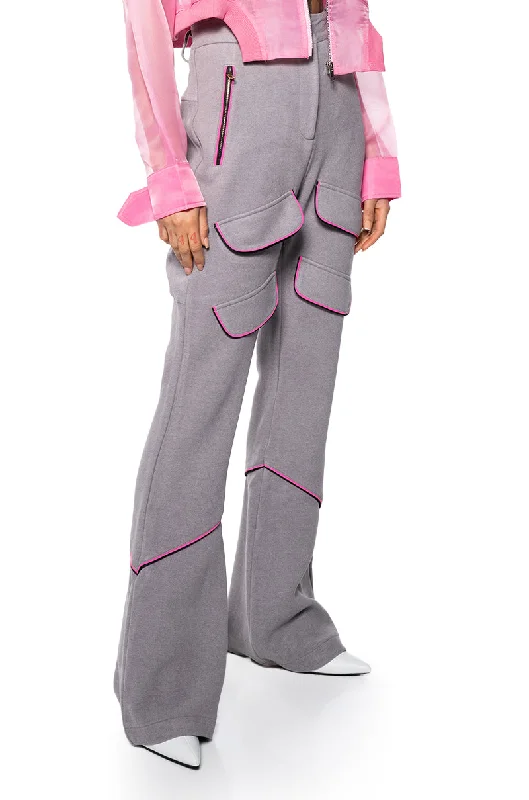 women's winter pantsPINK FRIDAY KNIT FLARE TROUSER