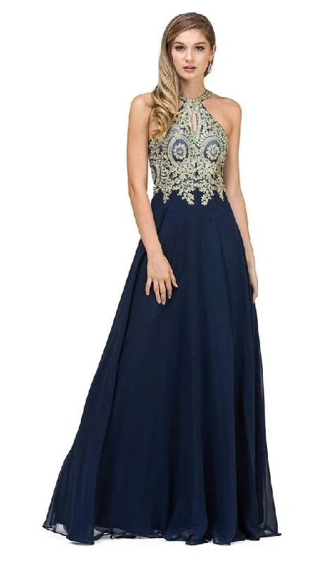 Formal Dress for Religious CeremoniesDancing Queen Bare Shoulder Regal Lace Applique A Line Gown 9994