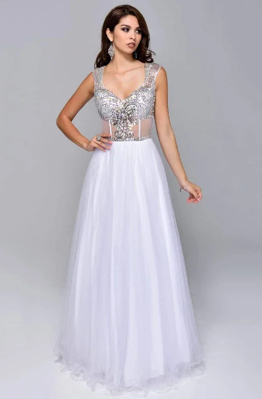 Formal Dress for Charity AwardsNina Canacci - 8035 Bedazzled Sweetheart Ballgown