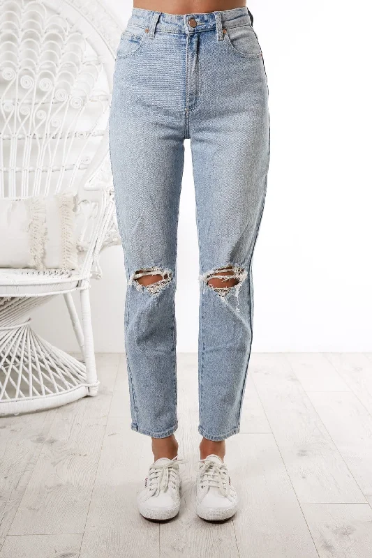 women's denim jeans with cotton blendA 94 High Slim Jean Gina Rip