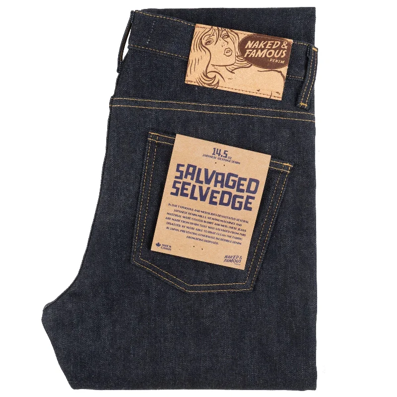 women's denim jeans with belt loopsSuper Guy - Salvaged Selvedge