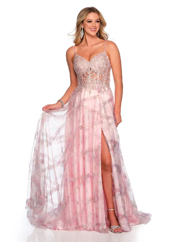 affordable party dressesLong Evening Dress by Dave and Johnny 11428