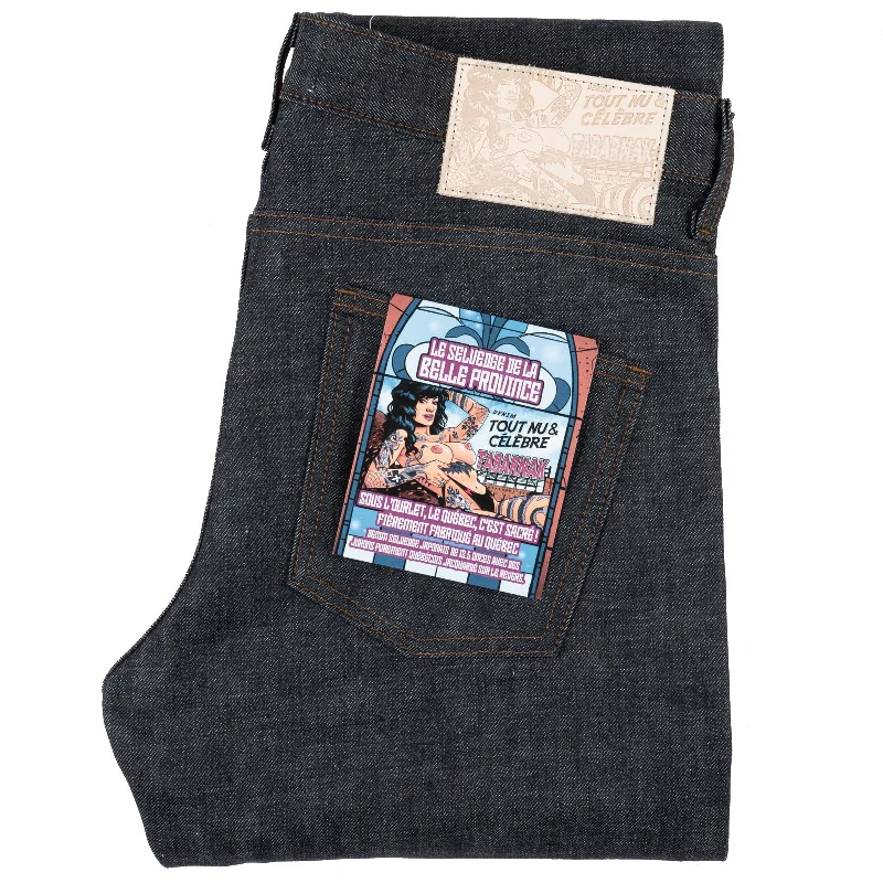 women's bootcut denim jeansSuper Guy - Le Selvedge De La Belle Province [In Store Exclusive]