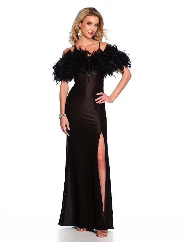 figure-flattering party dressesLong Evening Dress by Dave and Johnny 11436