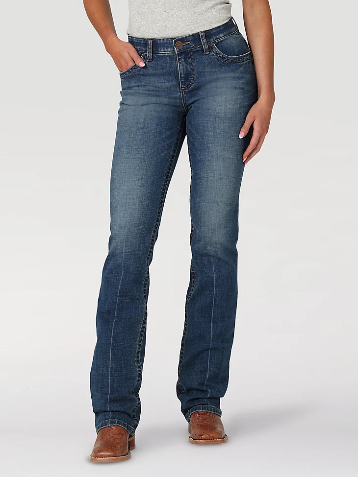 women's denim jeans for a comfortable fitWrangler Willow Mid-Rise Jean