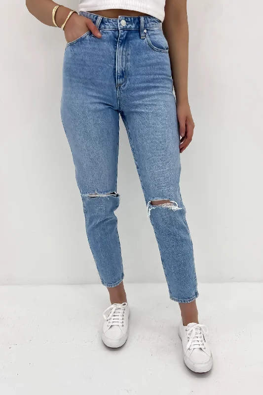 women's denim jeans with elastic waistbandsHi Drew Jean Alabama Shake