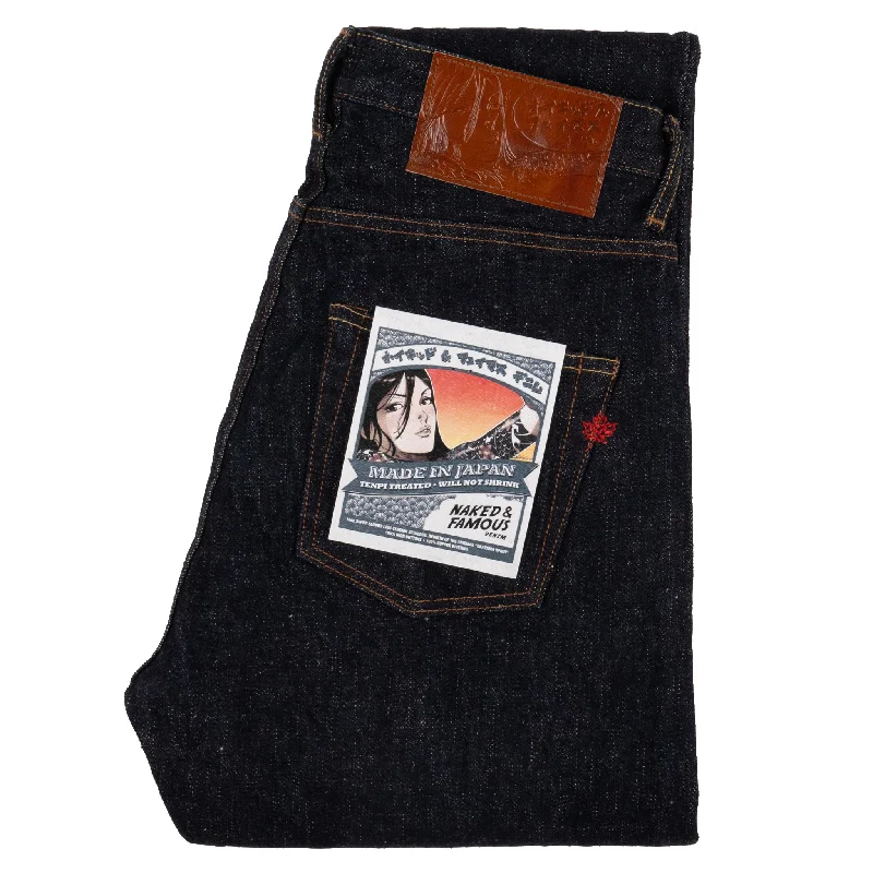 women's denim jeans with elastic waistbandsSuper Guy - MIJ10 - Okayama Spirit