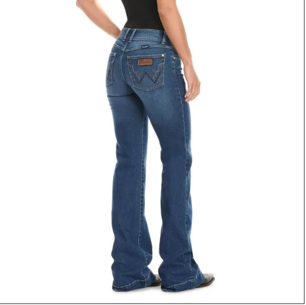 women's denim jeans for partiesWrangler Retro Mae Trouser