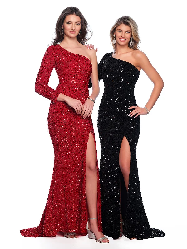 stylish party dressesLong Evening Dress by Dave and Johnny 10892