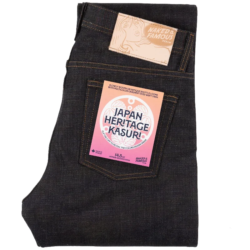 women's flare denim jeansWeird Guy - Japan Heritage Kasuri