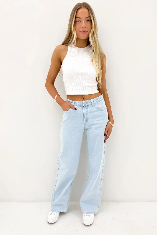 women's denim jeans for a cozy dayA 95 Baggy Jean Kate