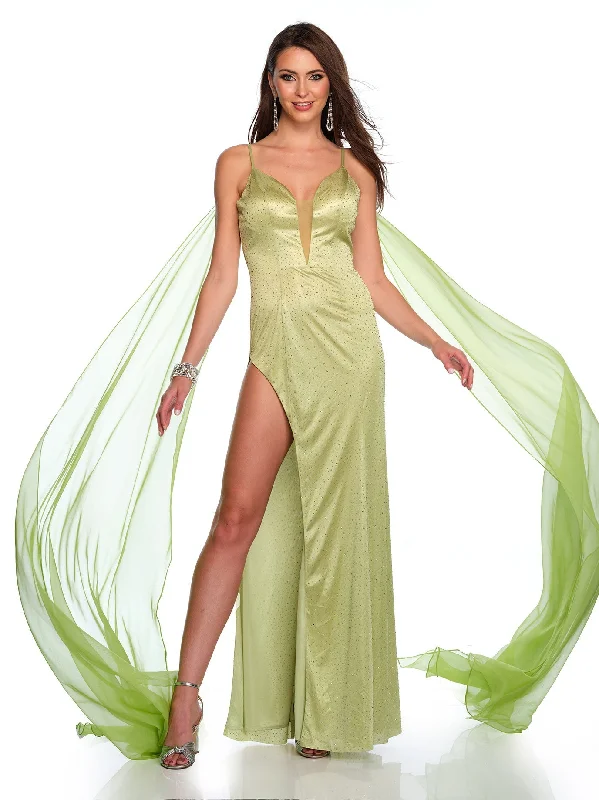 eco-friendly party dressesLong Evening Dress by Dave and Johnny 11597