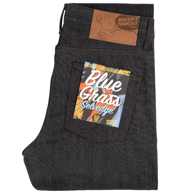 women's denim jeans for summerSuper Guy - Blue Grass Selvedge