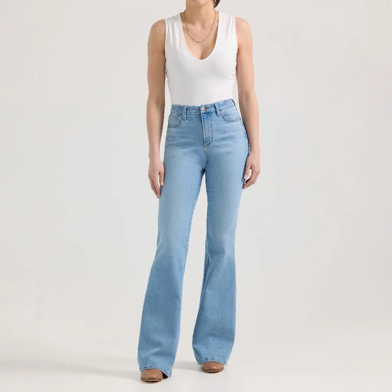 women's denim jeans for autumnWrangler Bespoke Flare Jean