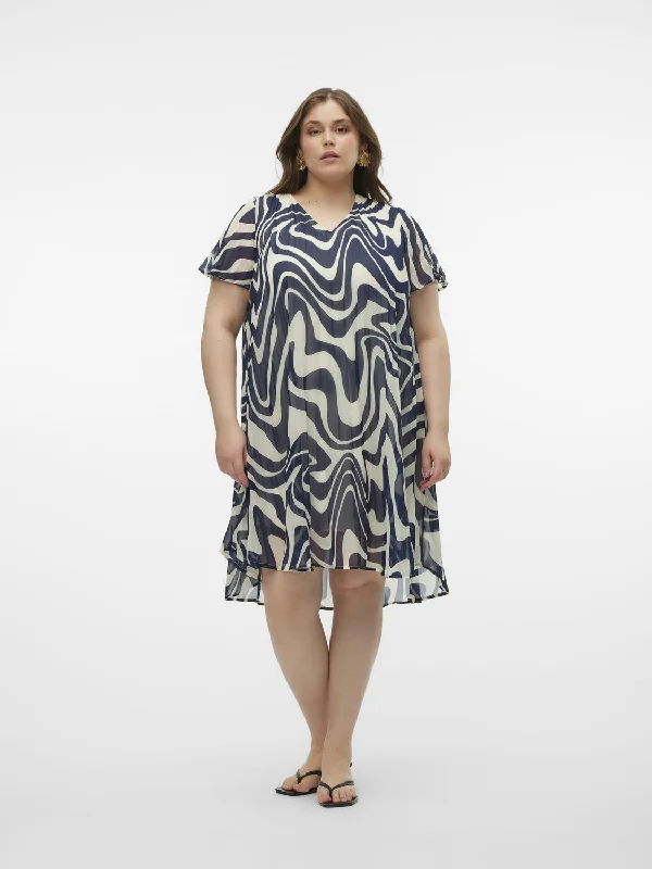 satin midi dressesVero Moda Curve Kate Midi Dress