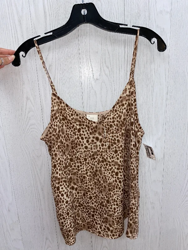 affordable women's topsAnimal Print Top Sleeveless A New Day, Size M