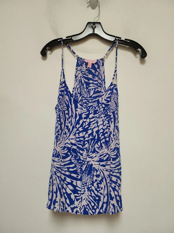 women's tops for evening soireesAnimal Print Top Sleeveless Lilly Pulitzer, Size M