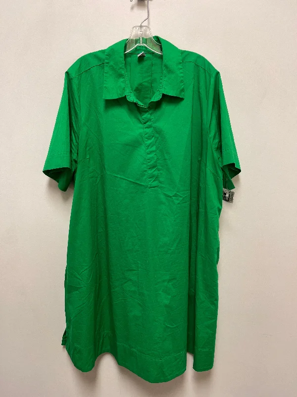 women's travel dressesDress Casual Short By Old Navy In Green, Size: Xl