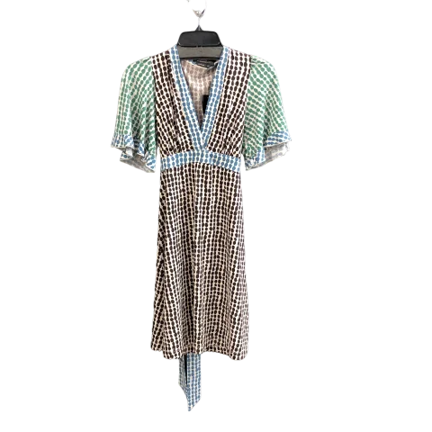 women's party dressesDress Designer By Bcbgmaxazria In Brown & Green, Size: Xxs