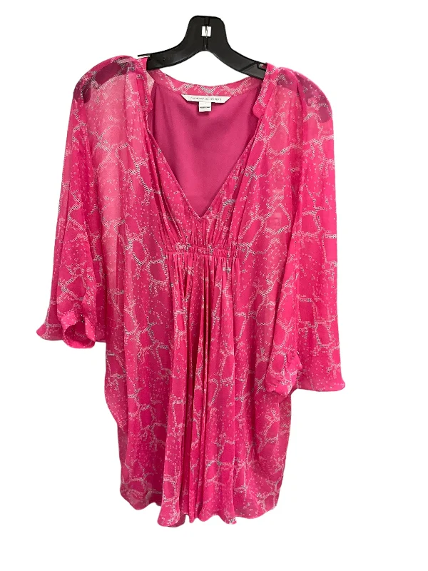 women's made-to-order dressesDress Designer By Diane Von Furstenberg In Pink, Size: Xs