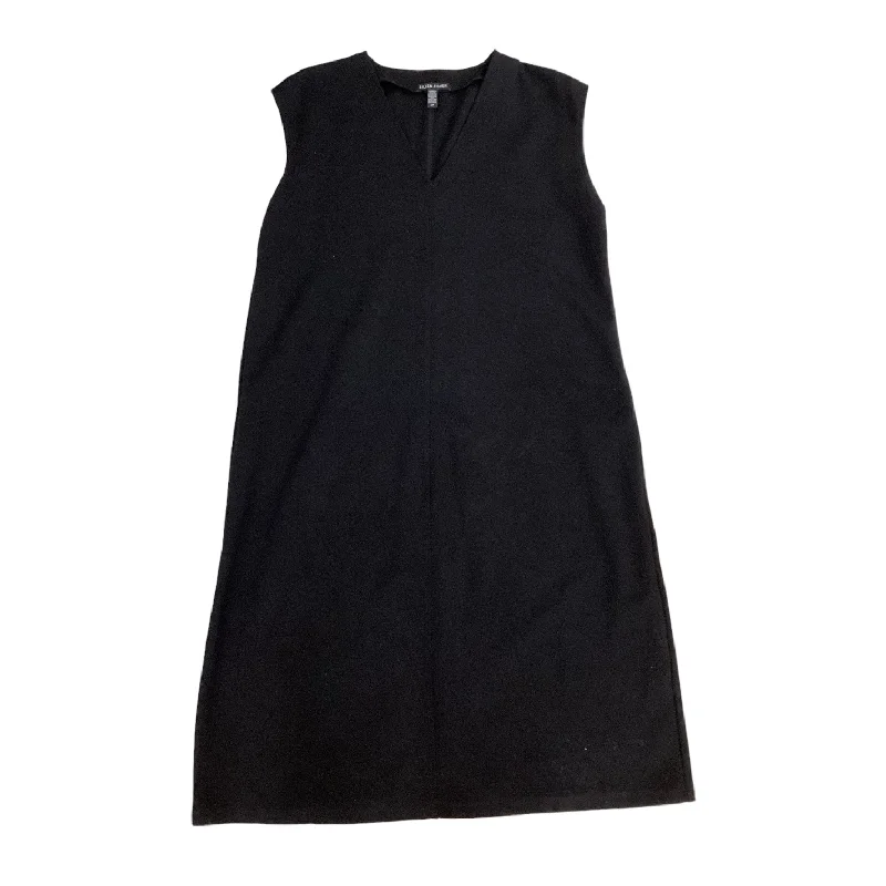 women's petite dressesDress Designer By Eileen Fisher In Black, Size: S