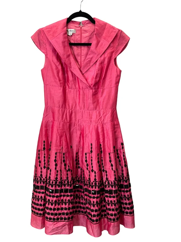 women's flowy dressesDress Designer By Kay Unger In Black & Pink, Size: S