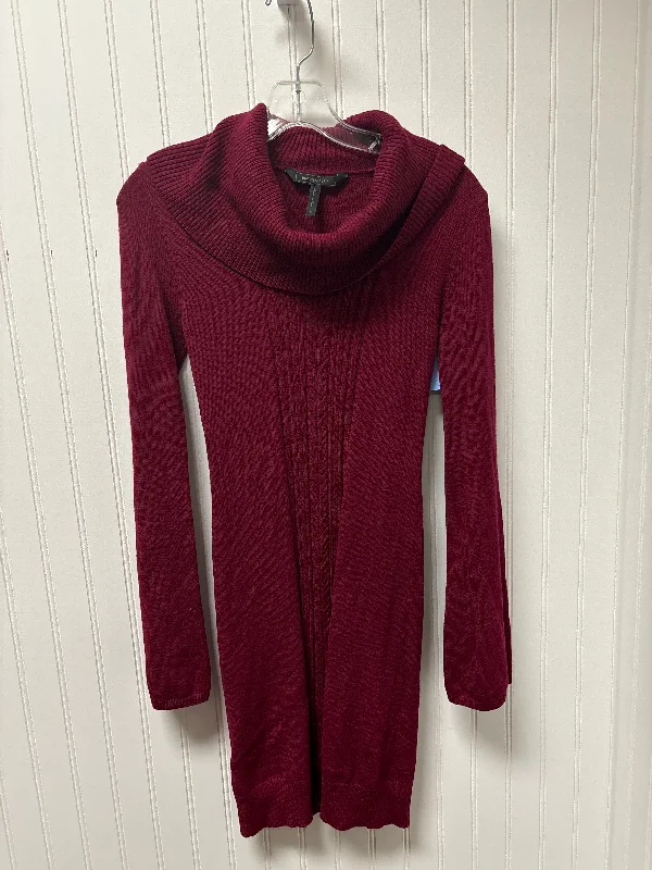 women's business casual dressesDress Sweater By Bcbgmaxazria In Maroon, Size: M