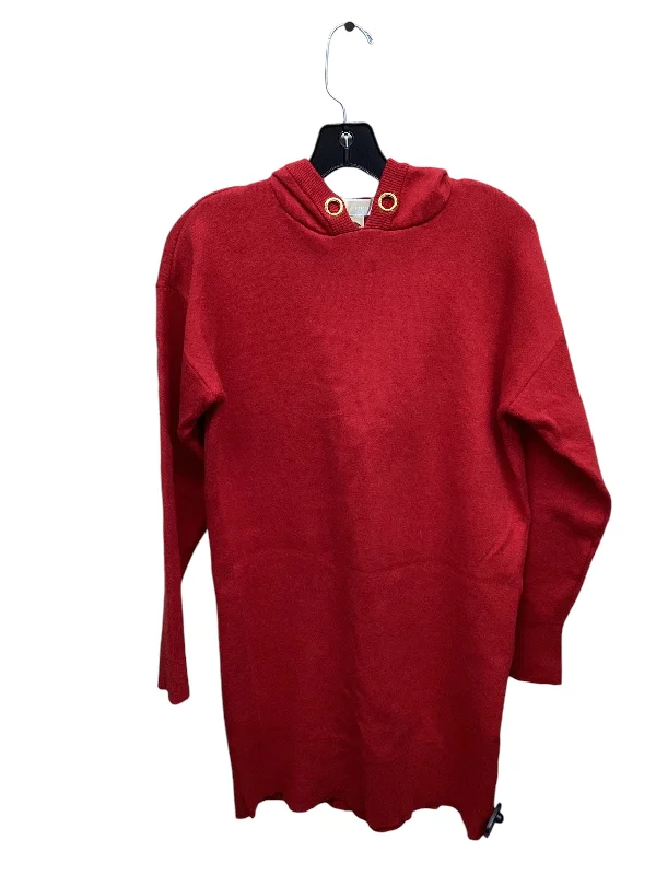 women's machine-washable dressesDress Sweater By Michael By Michael Kors In Red, Size: Xs