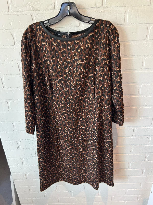 women's maximalist dressesDress Work By Talbots In Brown, Size: Xl