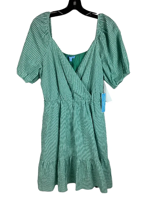 women's high-end dressesGreen Dress Designer Draper James, Size L