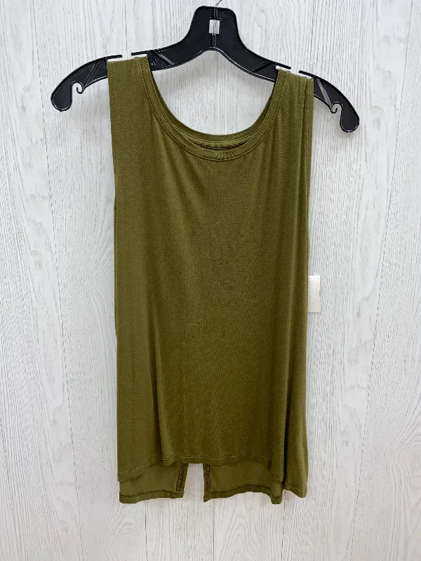 women's tops for cocktail partiesGreen Top Sleeveless Basic Old Navy, Size S