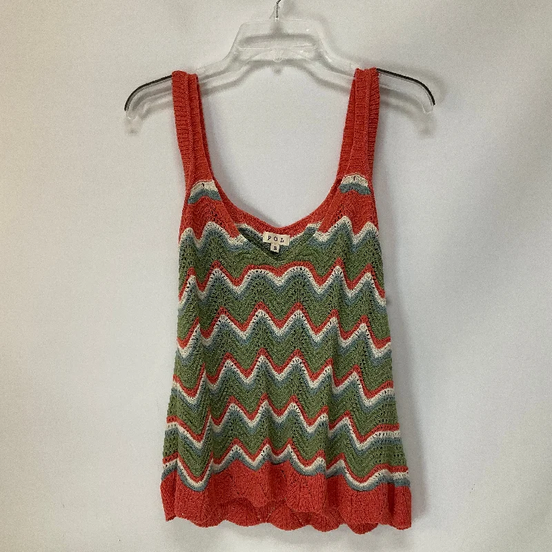 women's tops for those who value both quality and affordabilityMulti-colored Top Sleeveless Pol, Size S