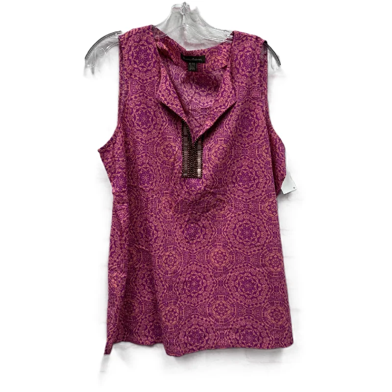 women's tops for bridal showers and baby showersPink Top Sleeveless By Tommy Bahama, Size: Xl