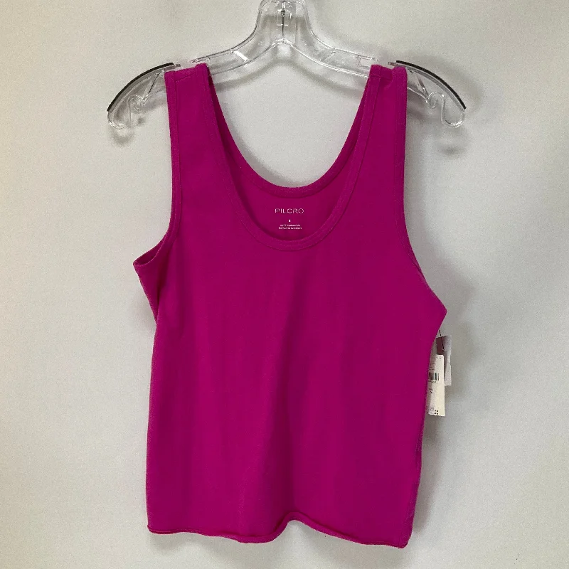 women's tops for those who want to stay updated with the latest fashion trendsPink Top Sleeveless Pilcro, Size S