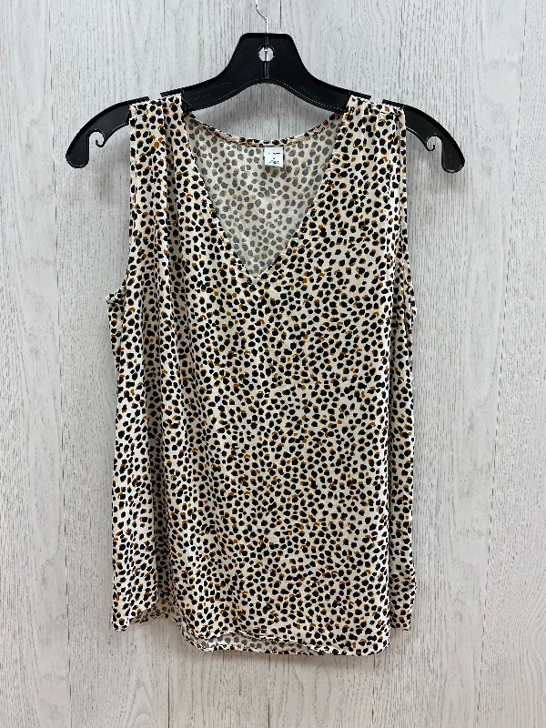 women's tops for those who want to add a personal touch to their wardrobe with unique and one-of-a-kind piecesPolkadot Top Sleeveless Old Navy, Size S