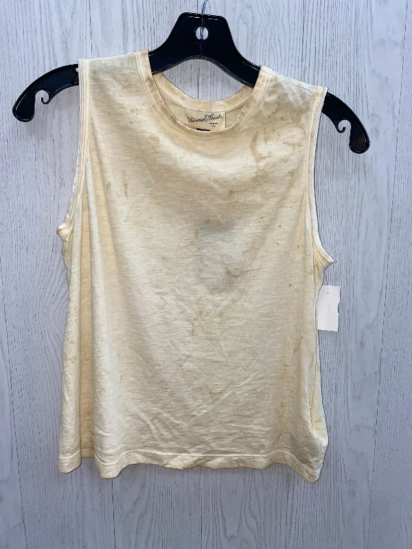 women's tops for those who want to add a pop of color to their outfitsYellow Top Sleeveless Universal Thread, Size Xs